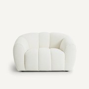 Fauteuil in chenille stof, Tylan