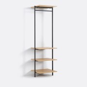 Kleedmodule met 4 legplanken, Talist