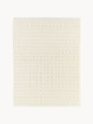 Handgeweven indoor & outdoor vloerkleed Rune met geometrisch patroon