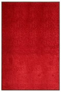 vidaXL Deurmat wasbaar 120x180 cm rood