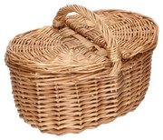Picknickmandje, wilgenteen, klein