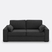 Slaapbank in polyester, premium HR-schuim, Cecilia