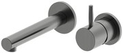Mueller Stylo inbouw wastafelkraan 16cm uitloop gunmetal