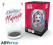 Glas Suicide Squad - Harley Quinn Face