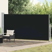 vidaXL Windscherm uittrekbaar 160x500 cm blauw