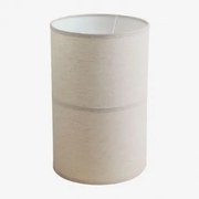 Lampenkap Van Katoen Olinda Gardenia Wit & Ø25 Cm - Sklum