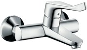 Hansgrohe Focus Care opbouw wandkraan met koppelingen met verlengde greep 12.1cm EcoSmart chroom 31913000