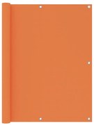 vidaXL Balkonscherm 120x400 cm oxford stof oranje