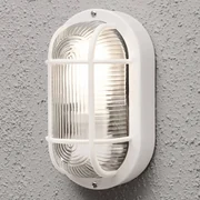 KONSTSMIDE Wandlamp Elmas kunststof matwit