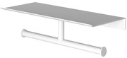 Hotbath &More dubbele rolhouder voor planchet wit