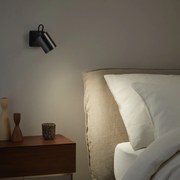 Verstelbare spot wandlamp grafiet afwerking, Girevole