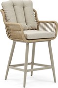 Tuinstoel Rope Zand/Beige Coco Alto high
