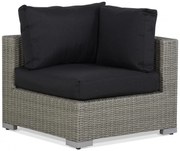 Garden Collections Toronto Hoek Module Wicker Grijs