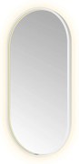 Hotbath &More Oval spiegel ovaal 50x100cm wit mat
