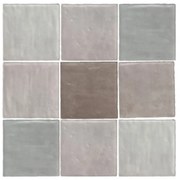 Terre d'Azur Maroc wandtegel 11.5x11.5cm taupe - 29 stuks per doos