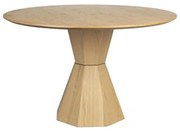 Zuiver Lotus Ronde Eettafel Eiken - 120 X 120cm.