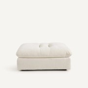 Verstelbare voetsteun van chenillefluweel, Giuliano