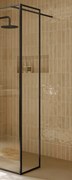 Riho Define glaspaneel 40x200cm ijzer verouderd mat