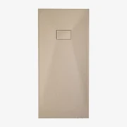 Rechthoekige Antislip En Extra Platte Smc-hars Douchebak Soho Licht Zandbruin & 150 X 70 Cm - Sklum