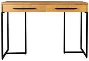 Visgraat Sidetable Eiken - 120 X 45cm.