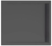 Xenz Easy-Tray douchebak 100x90x5cm zwart mat