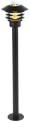 Moderne buitenlamp zwart 100 cm IP44 - Prato Modern E27 IP44 Buitenverlichting rond