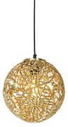 Art Deco hanglamp goud - Maro Art Deco E27 rond Binnenverlichting Lamp