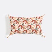 Kussenhoes 30x50 cm, ecru basis, Aldea