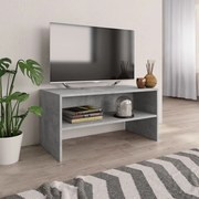 vidaXL Tv-meubel 80x40x40 cm bewerkt hout betongrijs