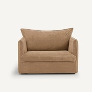 Fauteuil XL in stonewashed fluweel, Neo Chiquito