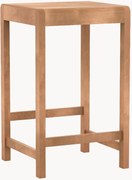 Barkruk 01 van berkenhout