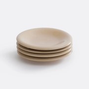 Set van 4 dessertborden, geglazuurd aardewerk Toria