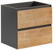 Comad Monako 820 FSC onderkast 60cm eiken/grijs