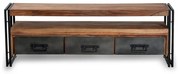 TV-meubel Sheesham Hout 160 Cm - 160x40x55cm.