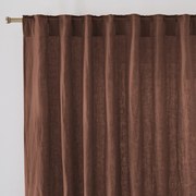 Gewassen linnen gordijn met verborgen lussen Onega