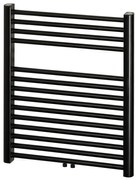 Haceka Gobi design radiator 69x59cm zwart, 6 punts