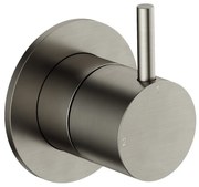 Hotbath Cobber afbouwdeel voor inbouw 2-weg omstelknop geborsteld nikkel