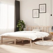 vidaXL Bedframe massief hout 140x200 cm