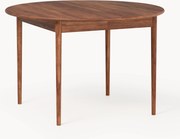Ronde uitschuifbare eettafel Paul, in verschillende formaten