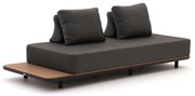 + 10% kassakorting | Loungebank Tuin Bellagio   | Outdoor Textiel | 2 personen | Tuinbank Grijs | 253cm | Incl. kussens | Kees Smit Tuinmeubelen