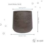 Pot Aniek mokka