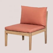 Modules Voor Tuinset In Filips Acaciahout Terracota & Fauteuils - Sklum