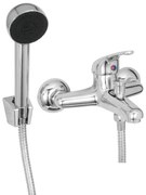 Go by Van Marcke Super eengreepsmengkraan baddouche compleet inclusief handdouche hartafstand 15 cm keramische schijven inclusief rozetten en S-koppelingen 182892