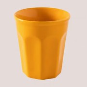 Set Van 4 Porseleinen Glazen Van 30 Cl Giulin Orangje – Abrikoos - Sklum