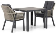 Tuinset 2 personen 92 cm Rope Taupe Lifestyle Garden Furniture Verona/Young