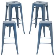 Set 4 hoge Torix krukken