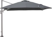 Garden Impressions Hawaii Deluxe zweefparasol 300x300 cm – antraciet doek – frame taupe