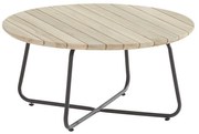 Axel lounge tuintafel 73xH35 cm rond teak 4-Seasons Outdoor