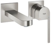 GROHE Plus waterbesparende afbouwdeel voor wandkraan m-size met sprong 14.7cm supersteel 29303DC3