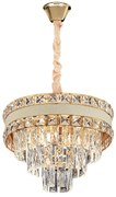 Hanglamp met kristallen G047-CP 40CM GOLD
